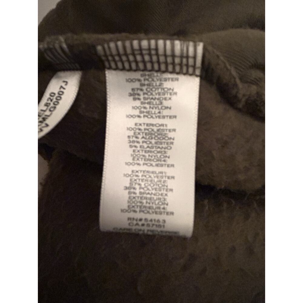 Calvin Klein Women's Green Fuzzy Jacket , Large, Casual, Full Zip - Picture 16 of 16